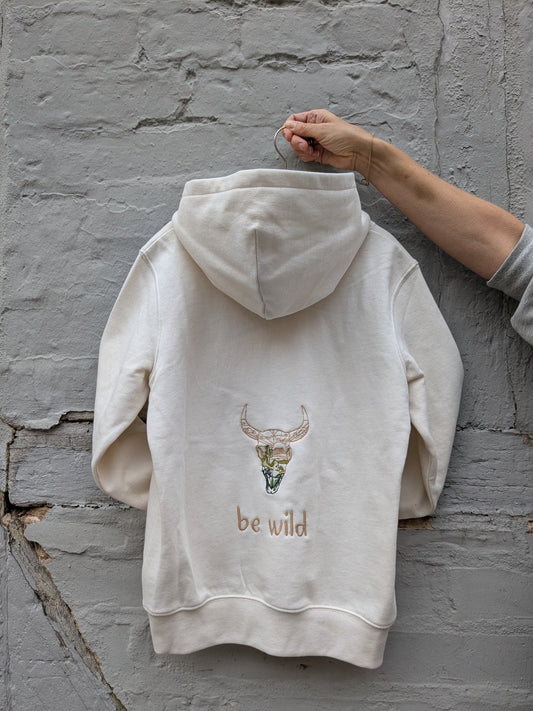 Hoodie 'Be Wild'